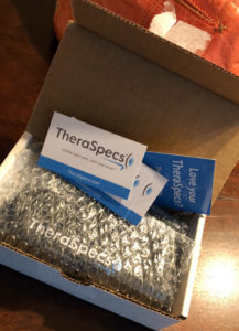 My TheraSpecs shipment!