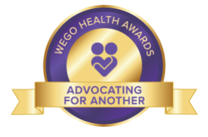 WEGO Health Awards "Advocating for Another" badge