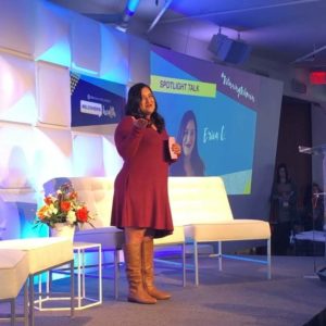 Erica Carrasco at BlogHer Health 2018