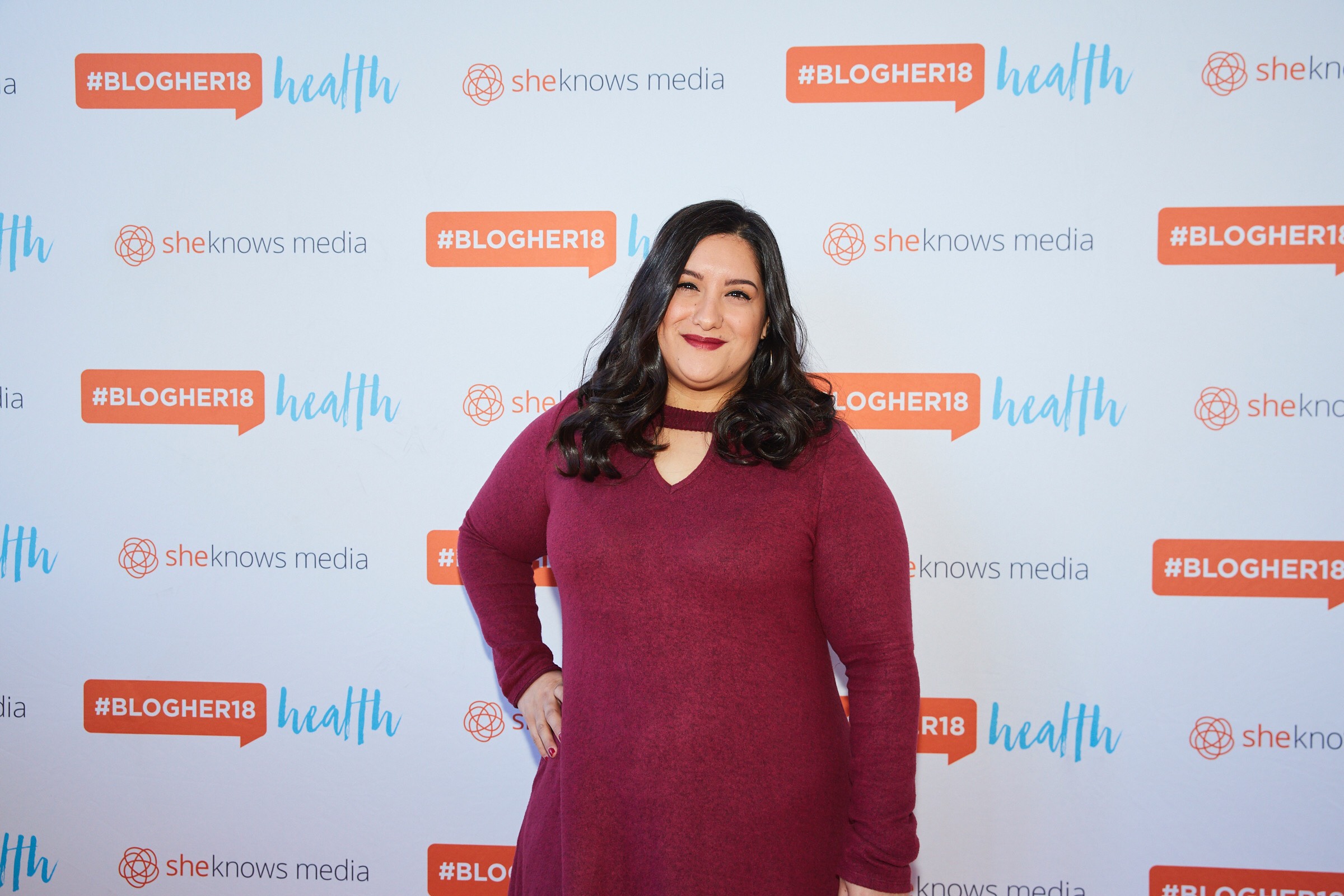 Erica Carrasco of Achy Smile was a featured speaker at BlogHer Health 2018